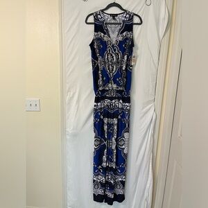 INC jumpsuit with pockets.